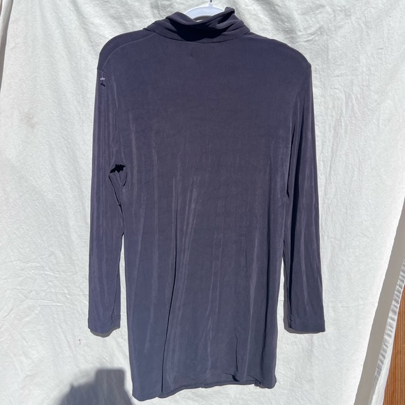 Gray long button up - Picture 2 of 3